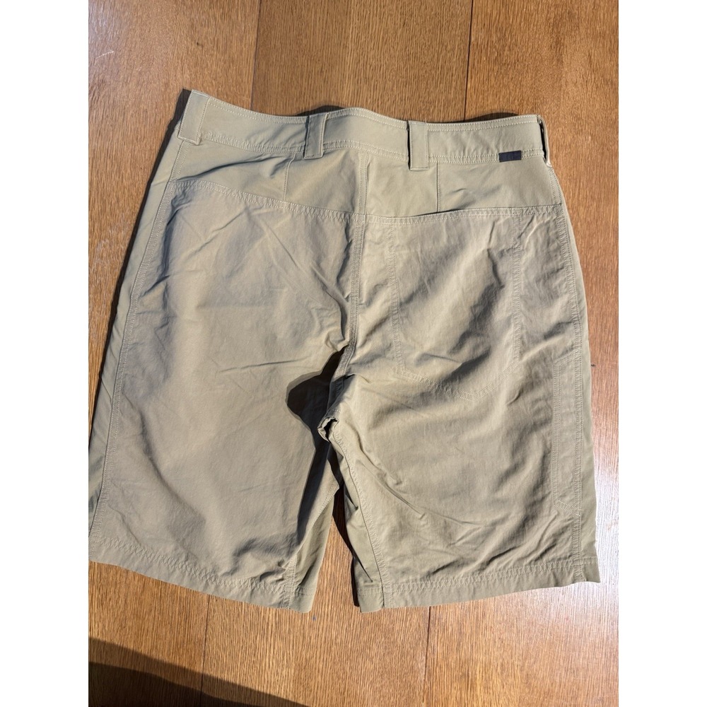 REI Co-op Hiking‎ Shorts Men's 36 Beige Belted Nylon Spandex Trail 11" Inseam - Picture 9 of 11